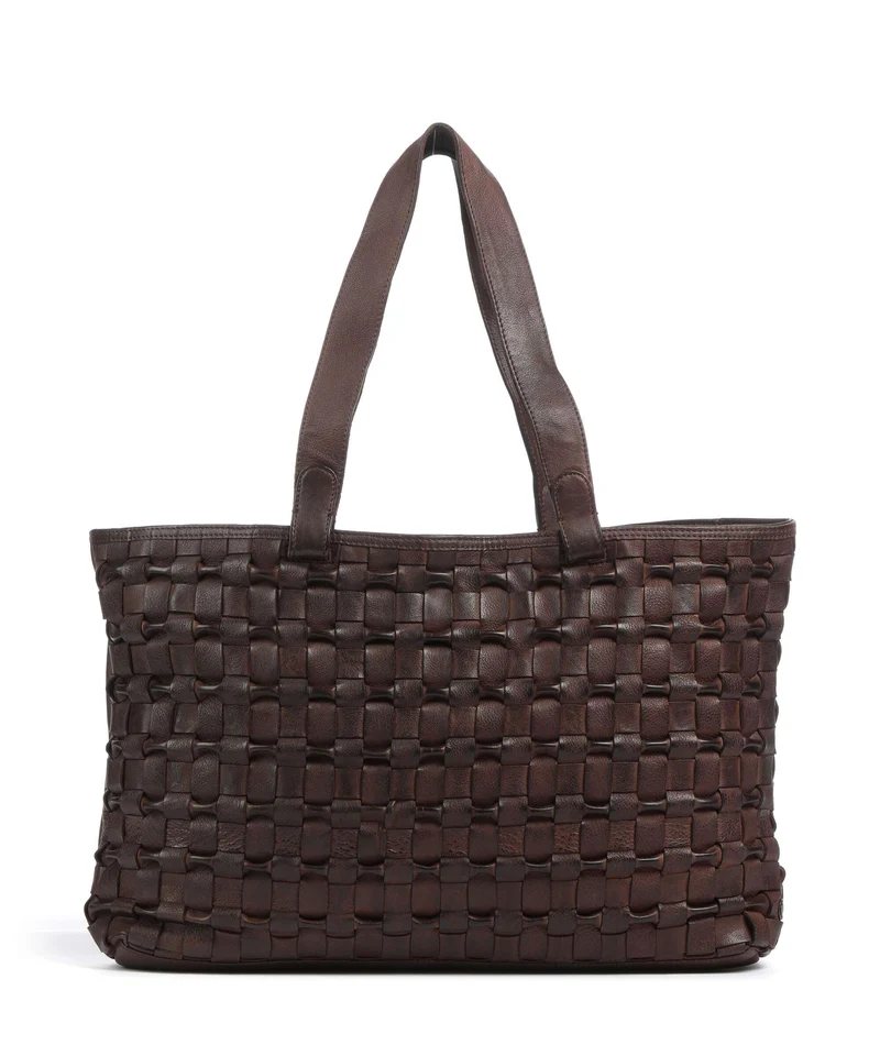 Depeche Modern Handcraft Shopper choco brown