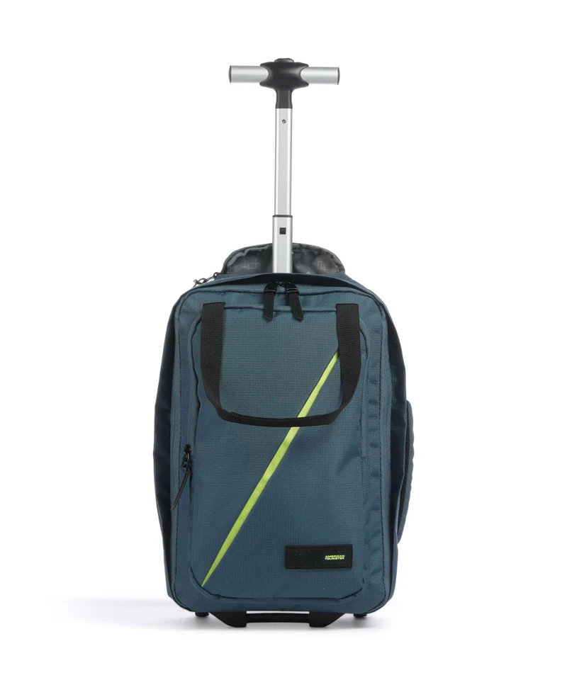 American Tourister Take2Cabin S Rucksack-Trolley harbor blue