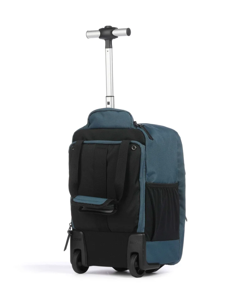 American Tourister Take2Cabin S Rucksack-Trolley harbor blue