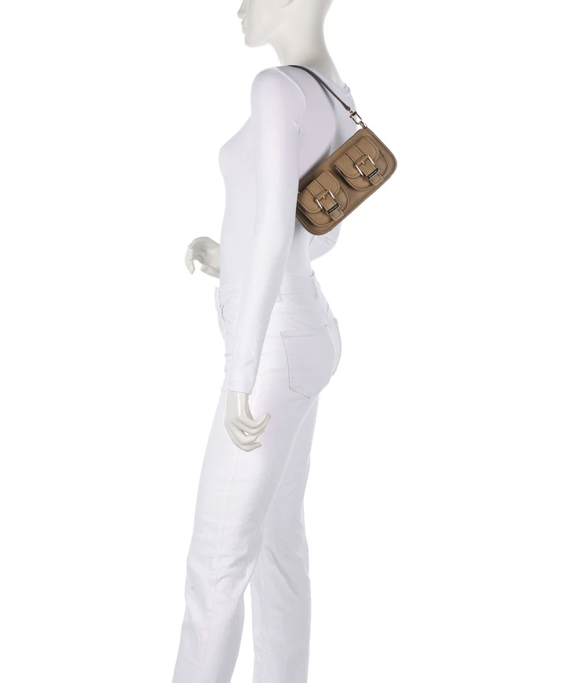 Michael Kors Zoe Small Schultertasche husk