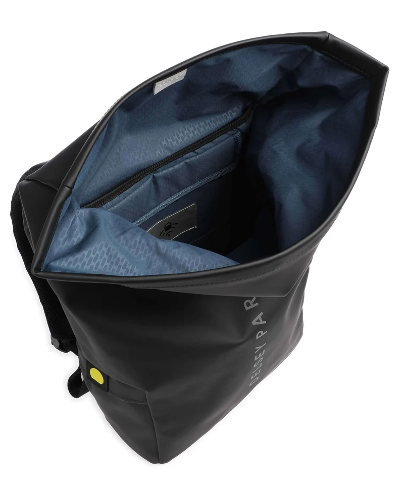 Delsey Paris Turenne Soft Rolltop Rucksack schwarz