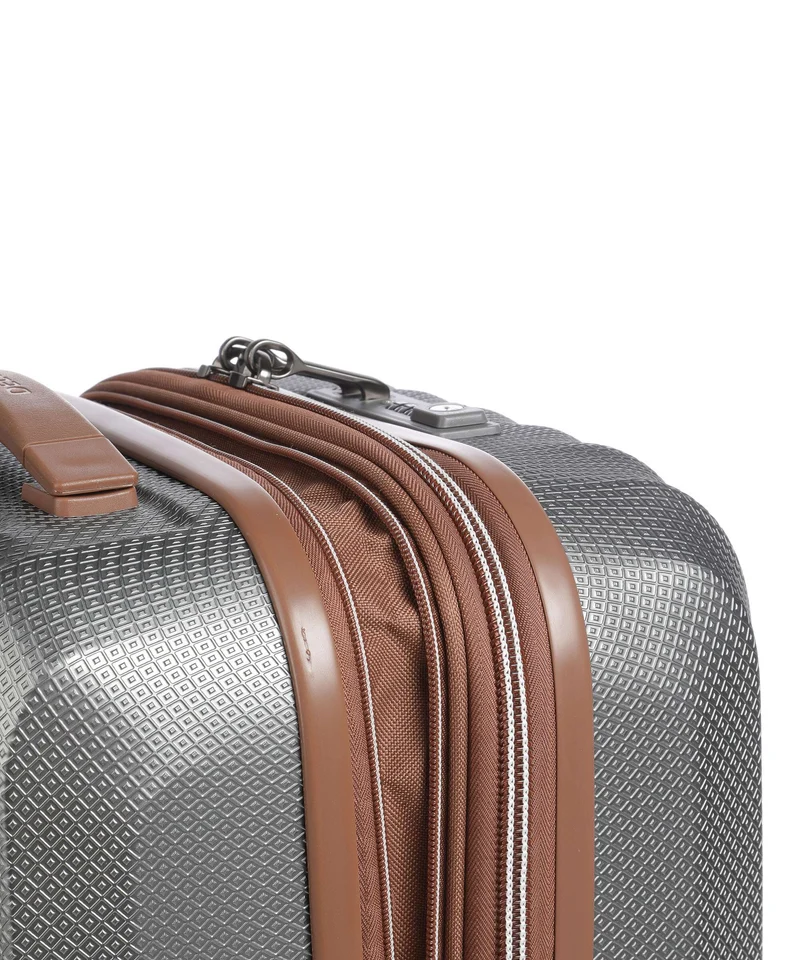 Delsey Paris Carrousel 4-Rollen Trolley platin