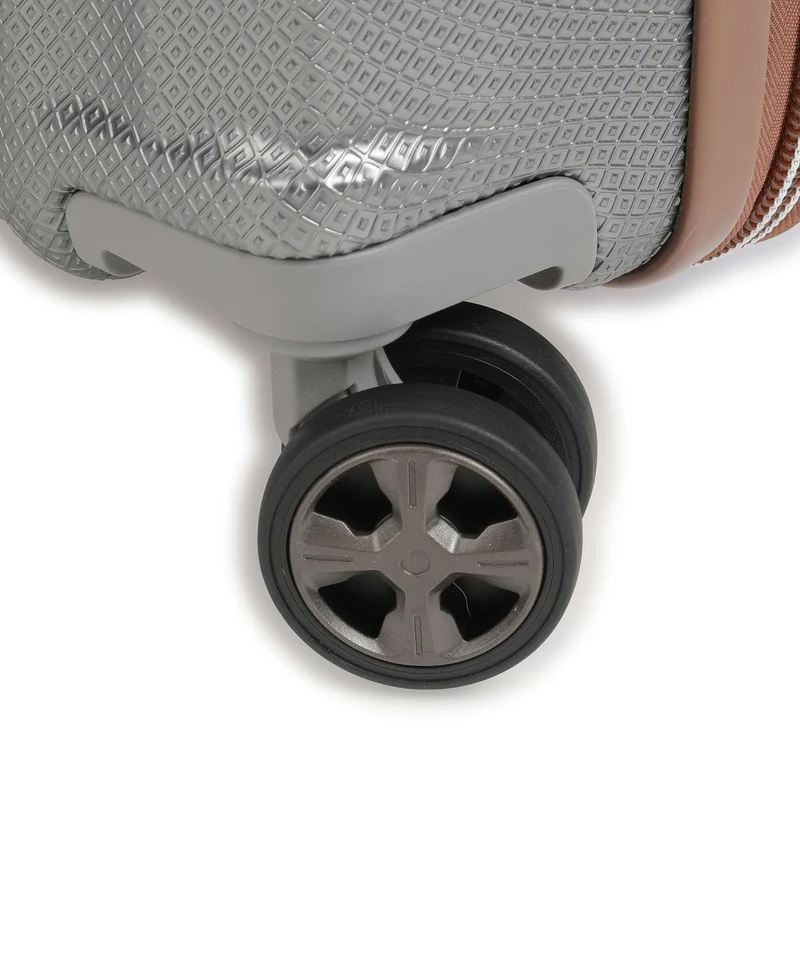 Delsey Paris Carrousel 4-Rollen Trolley platin
