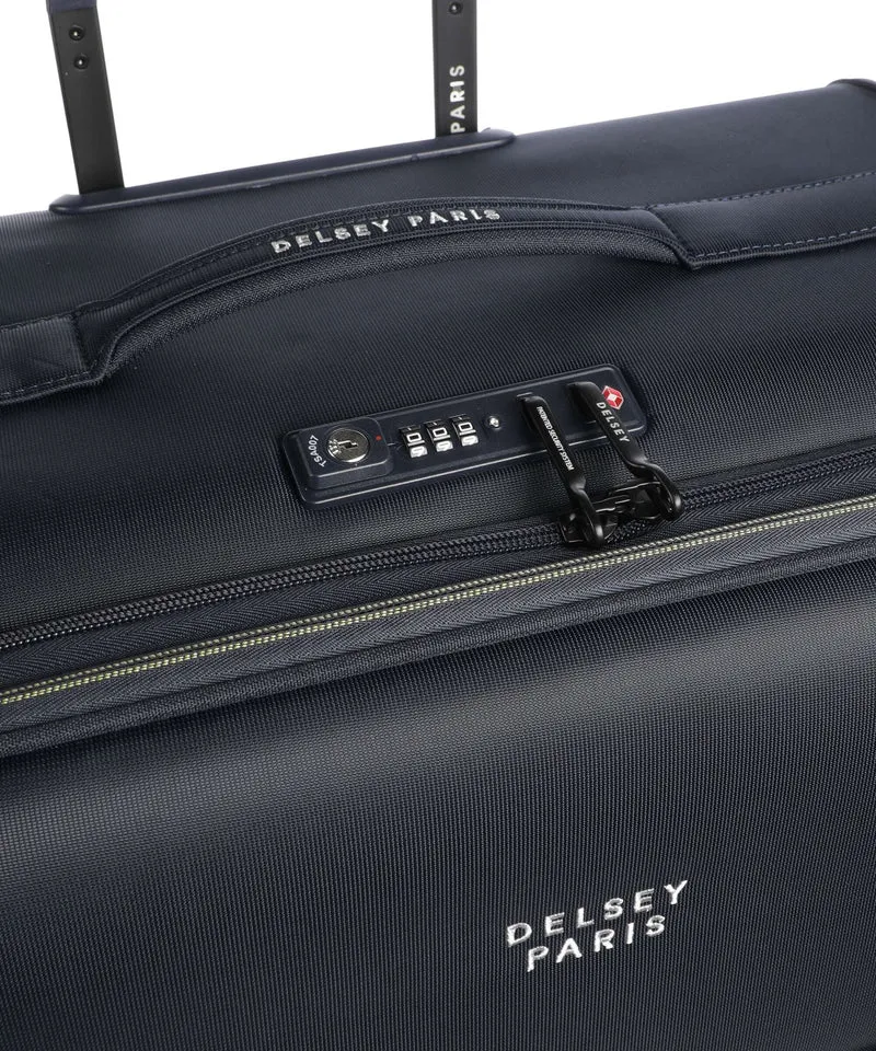 Delsey Paris Brochant 3 4-Rollen Trolley marineblau