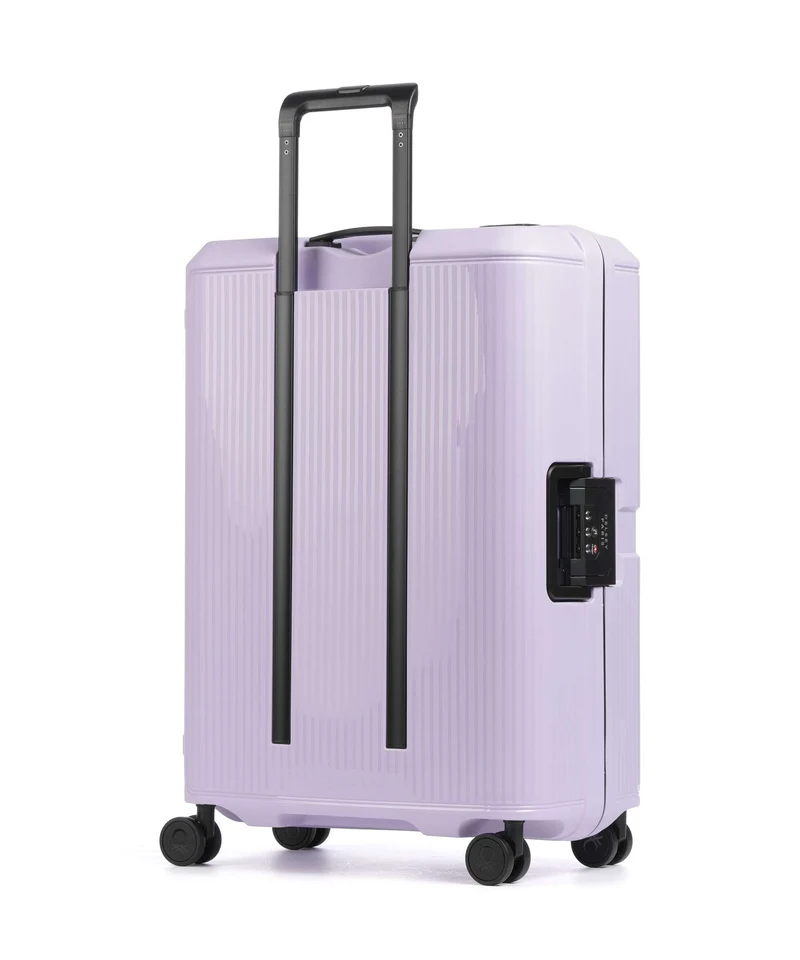 Delsey Paris x United Colors of Benetton CB Hard 4-Rollen Trolley lavender