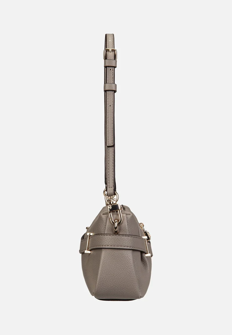 Yesba Mini Top Zip Dark Taupe - Umhängetasche