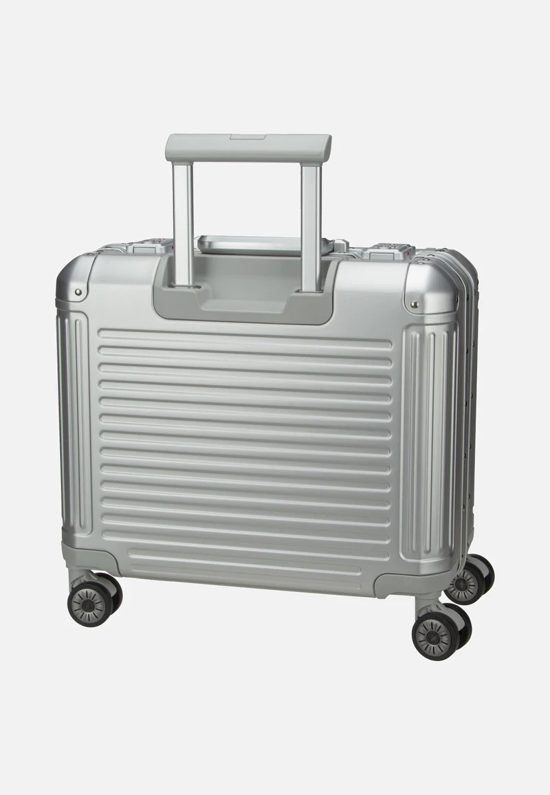 Next 4w Business Wheeler Silber - Koffer