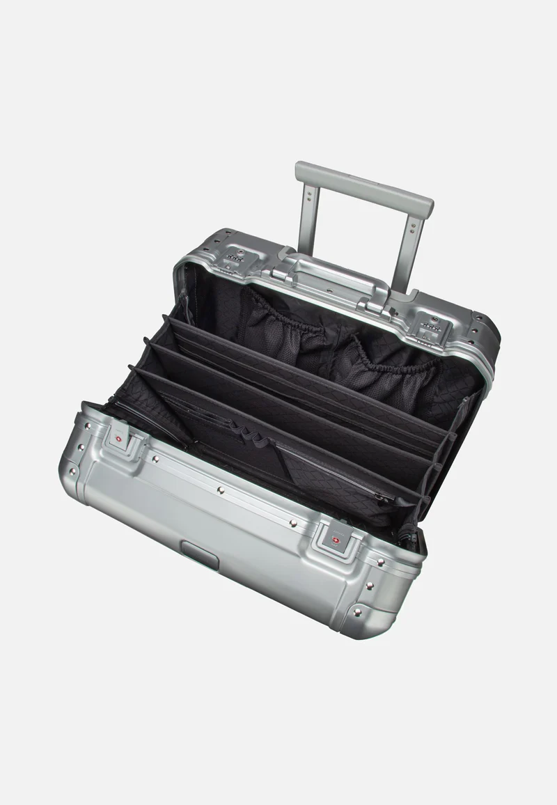 Next 4w Business Wheeler Silber - Koffer