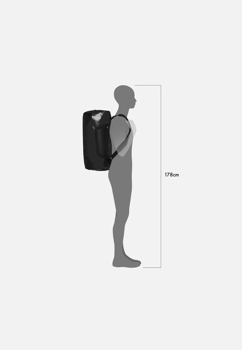 Duffle 60L Schwarz - Duffle Bags