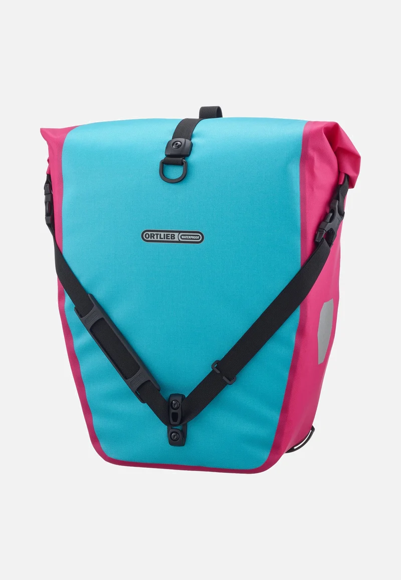 Back-Roller Cyber QL2.1 Cyber Blue/Pink - Fahrradtasche