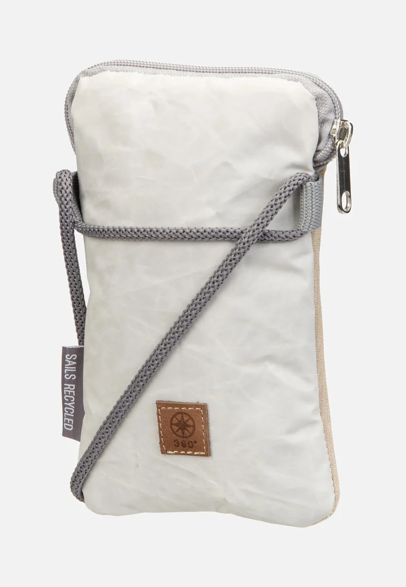 Nautik Lütt Weiss/Sand/Zahl Orange - Handytasche