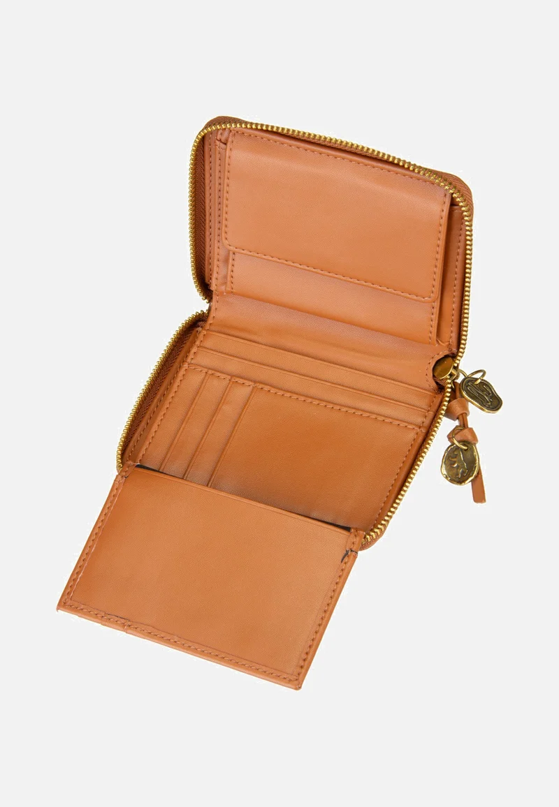 Capri Conny Cow natural Cognac - Portemonnaie