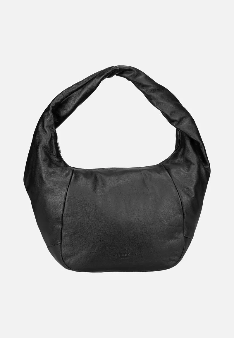 Farrah II Hobo M YAK 3D Leather Black - Hobo Bag