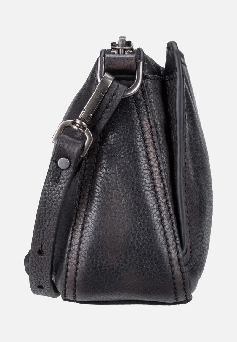 Clarice II Crosbody M Vintage Pebble Black - Crossbody Bag