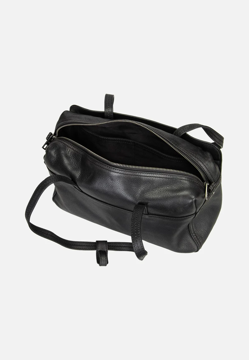 Clarice II Satchel M Vintage Pebble Black - Satchel