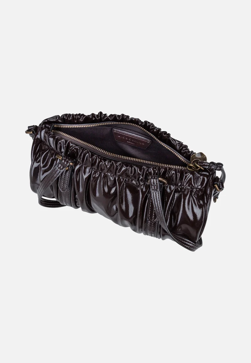 Faye Hobo XS Shiny Deep Soil - Hobo Bag