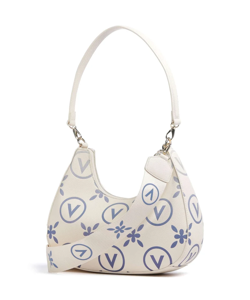 Valentino Bags Samba Re Print Schultertasche ecru/bluette
