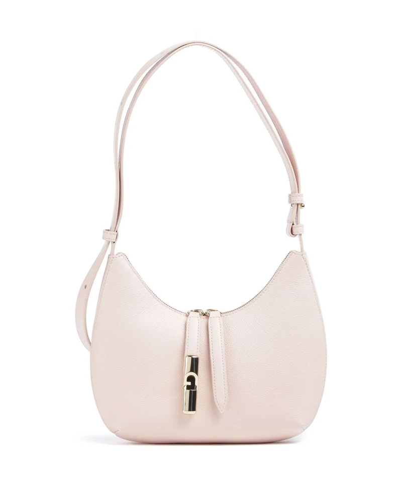 Furla Goccia S Schultertasche dusty pink