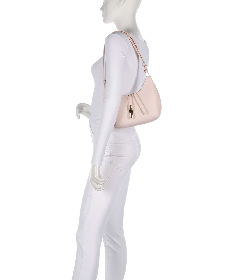 Furla Goccia S Schultertasche dusty pink