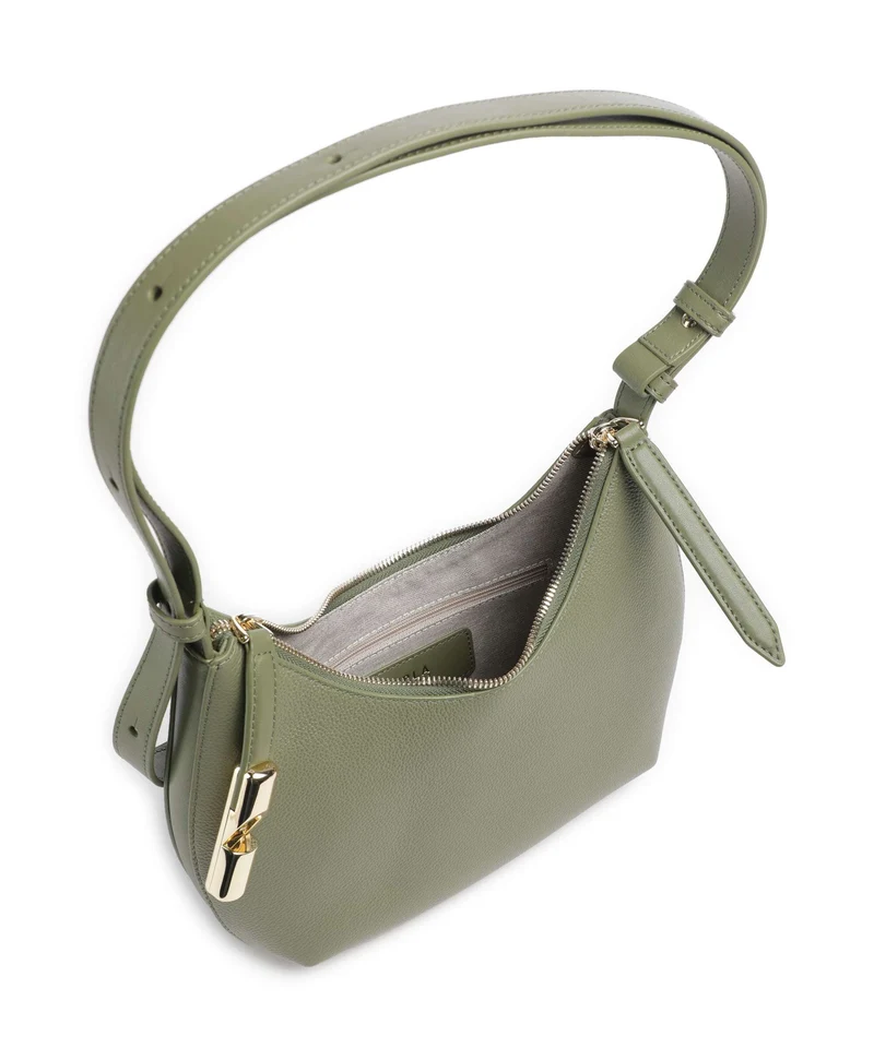 Furla Goccia S Schultertasche avocado