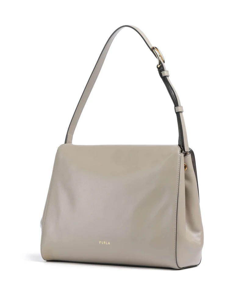 Furla Domus S Schultertasche linen