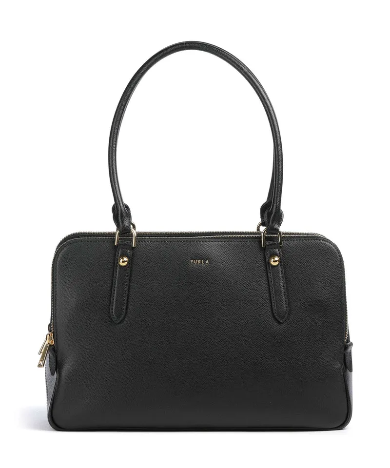 Furla Giulia L Schultertasche nero