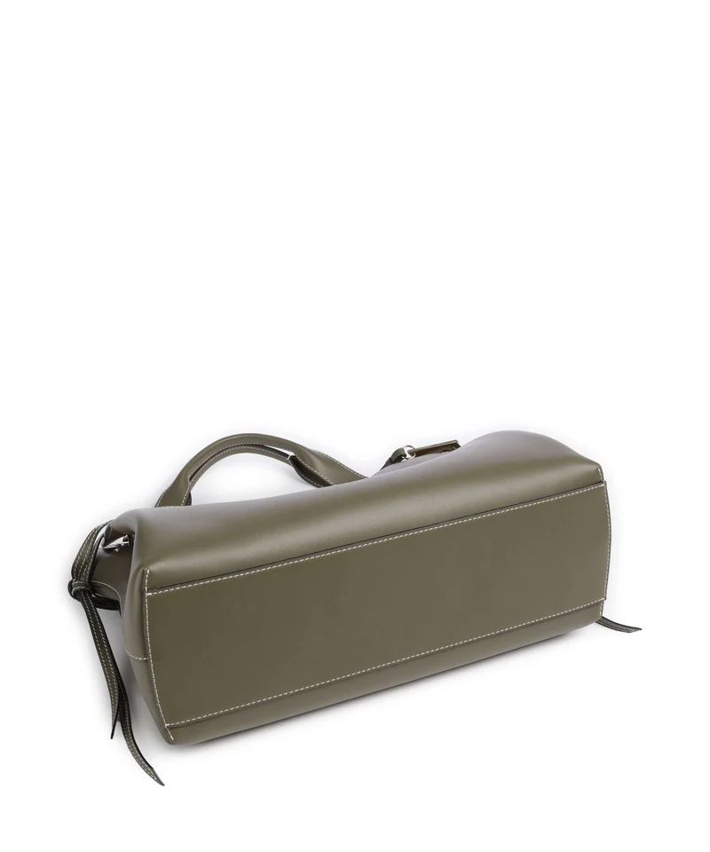 Lancel Swann M Beuteltasche dark khaki