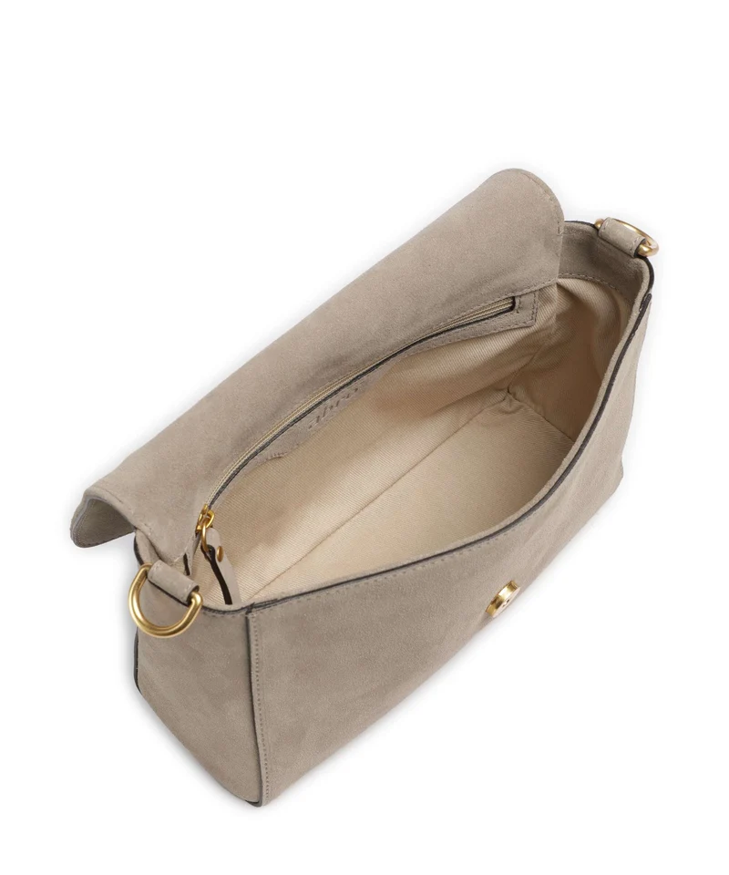 Abro Suede Temi Schultertasche siena