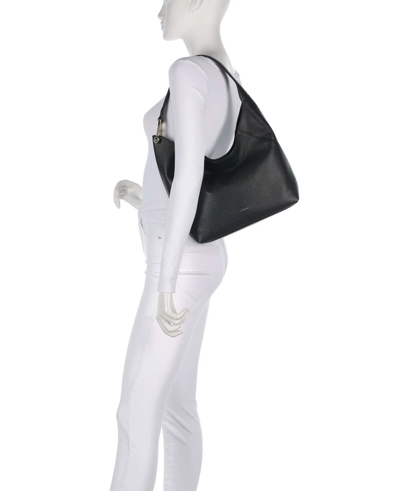 Furla Lara M Beuteltasche nero