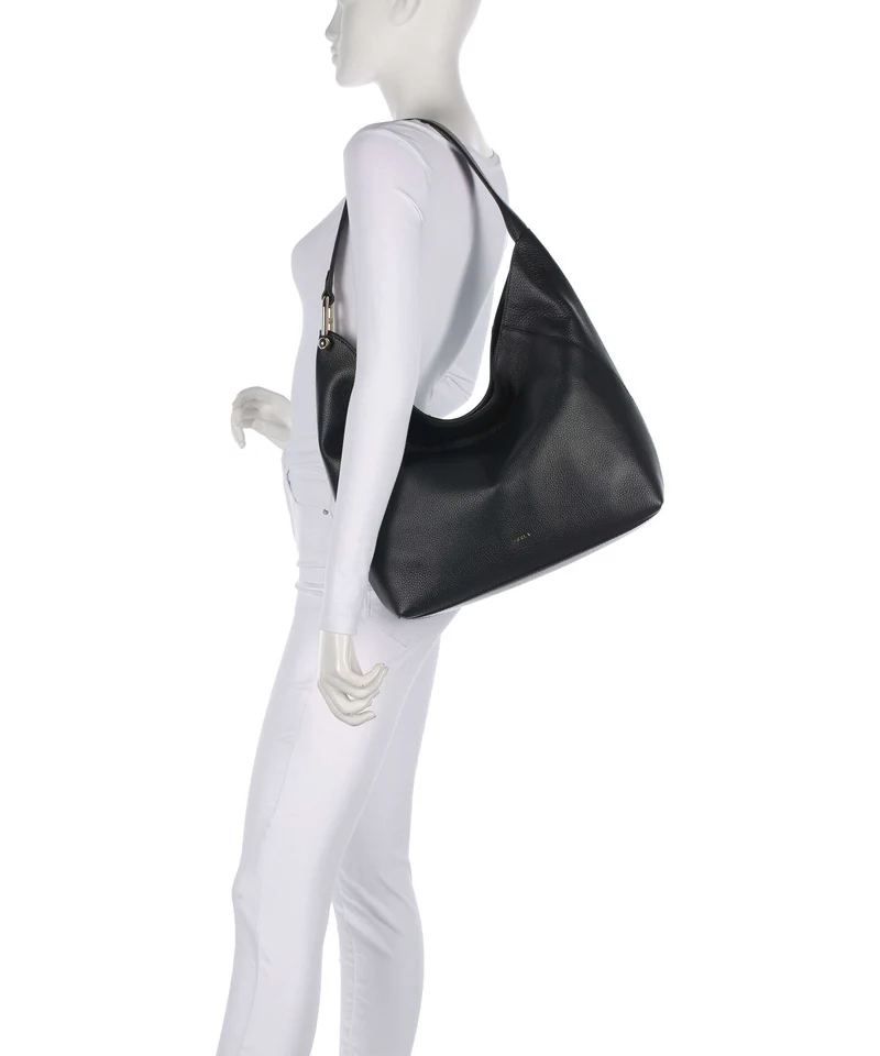 Furla Lara L Beuteltasche nero