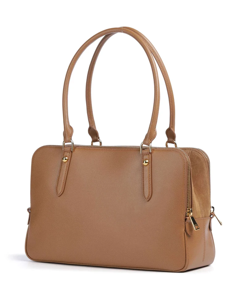 Furla Giulia L Schultertasche tabacco