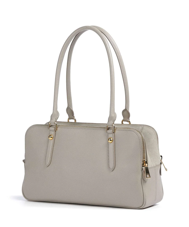 Furla Giulia M Schultertasche linen