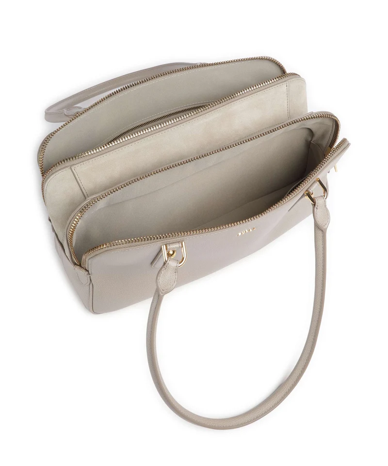 Furla Giulia M Schultertasche linen