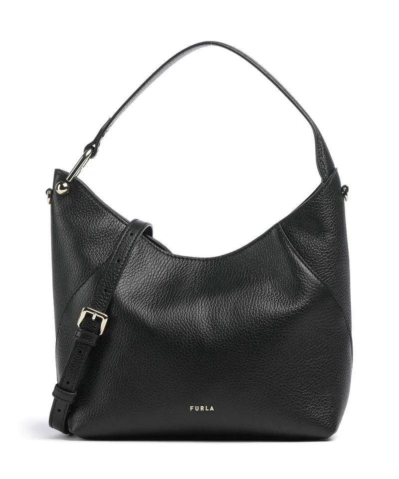 Furla Lara S Beuteltasche nero