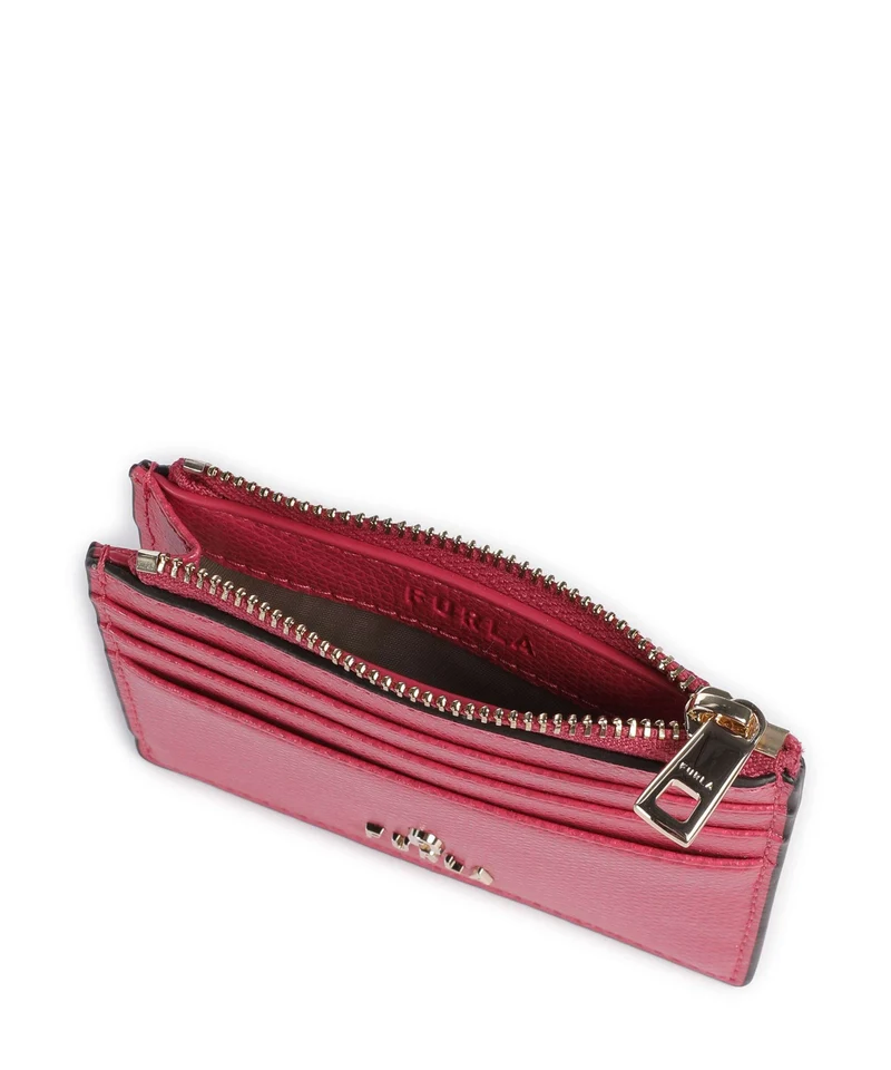 Furla Camelia S Kreditkartenetui velvet pink