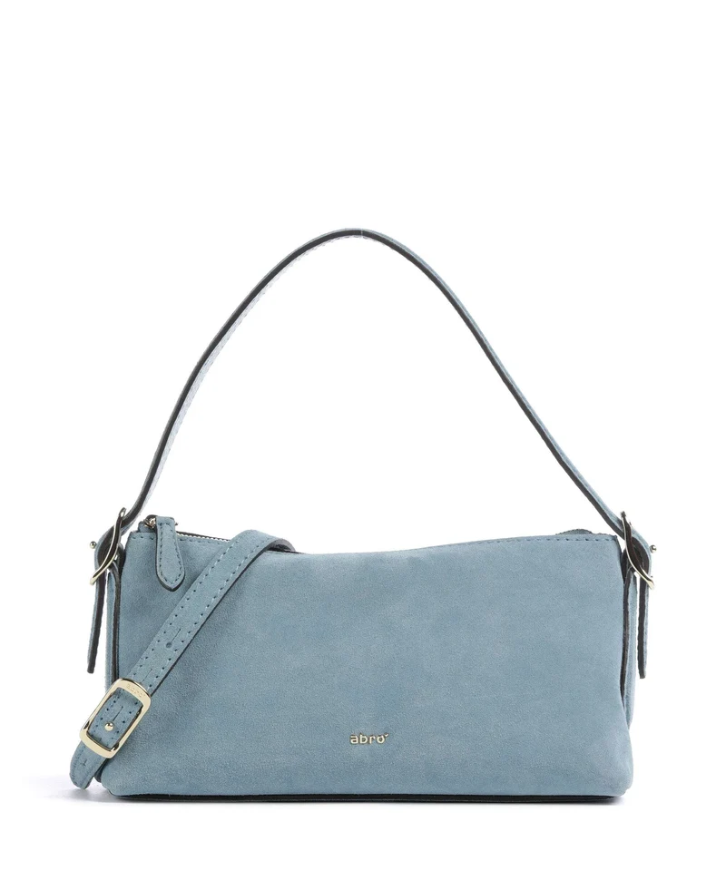 Abro Suede Carina Schultertasche sapphire