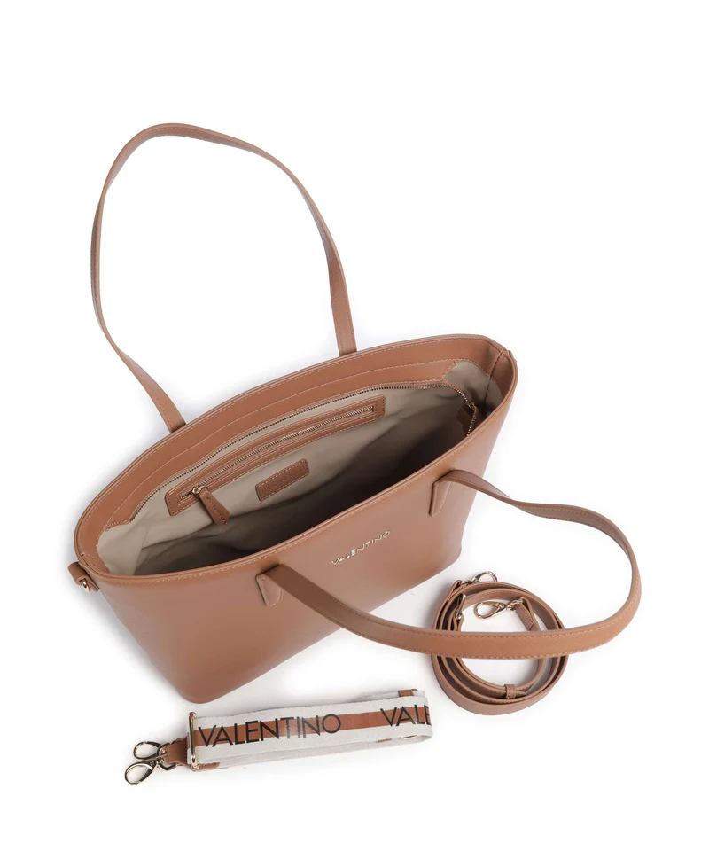 Valentino Bags Zero Re Shopper cuoio