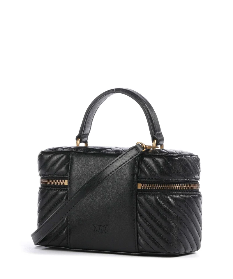 Pinko Vanity Mini Handtasche nero/antique gold