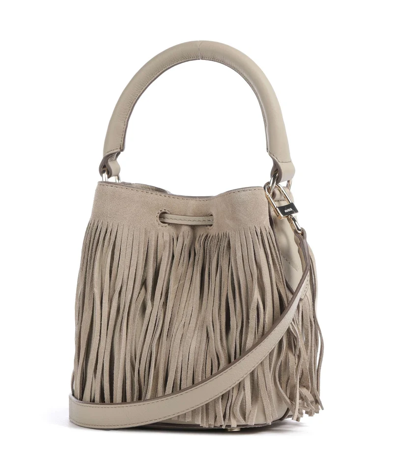 BOSS Lenah Bucket Handtasche light beige