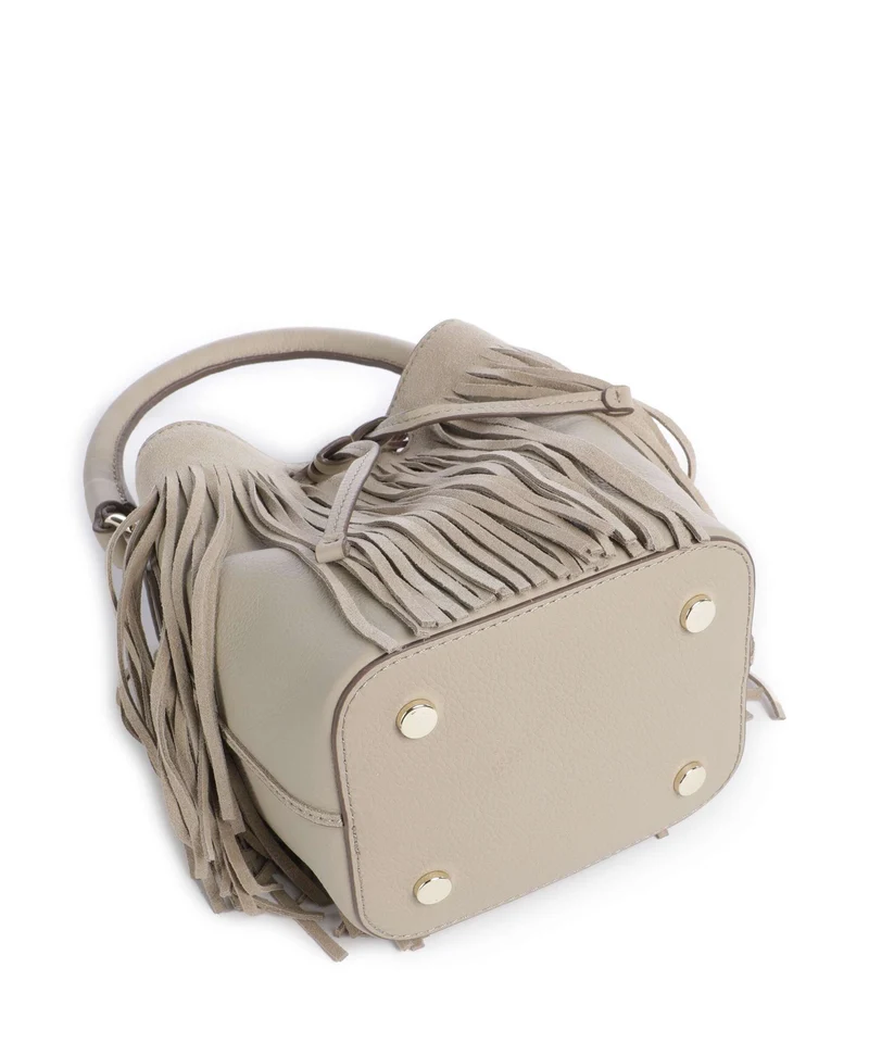 BOSS Lenah Bucket Handtasche light beige