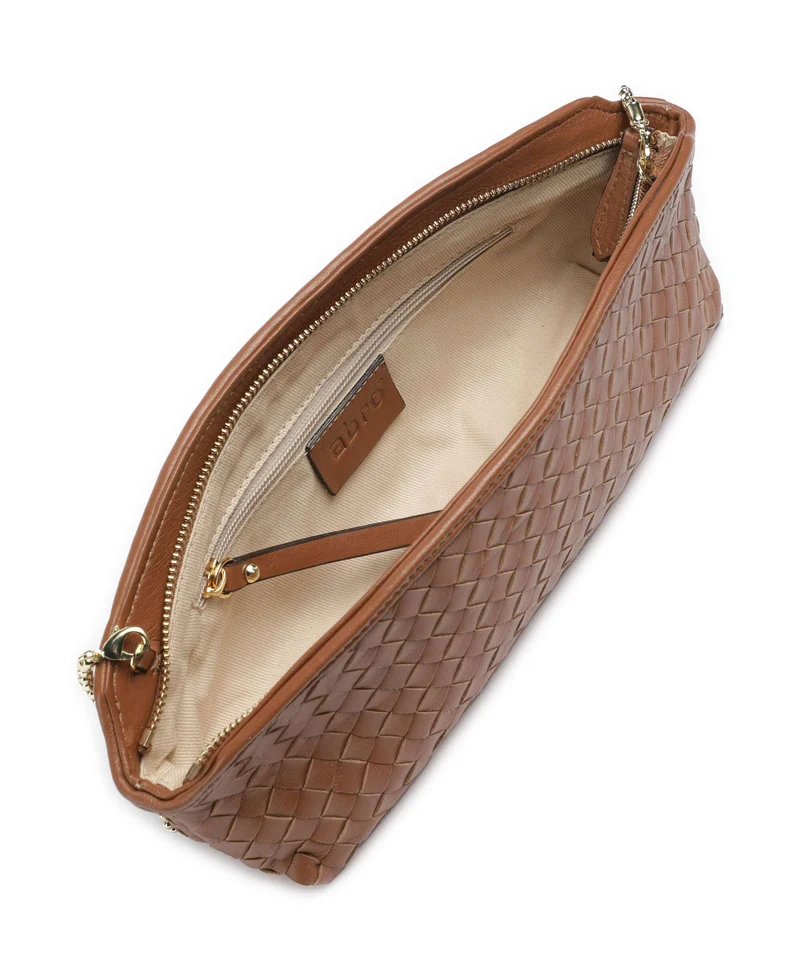 Abro Piuma Ballroom Schultertasche caramel/cognac