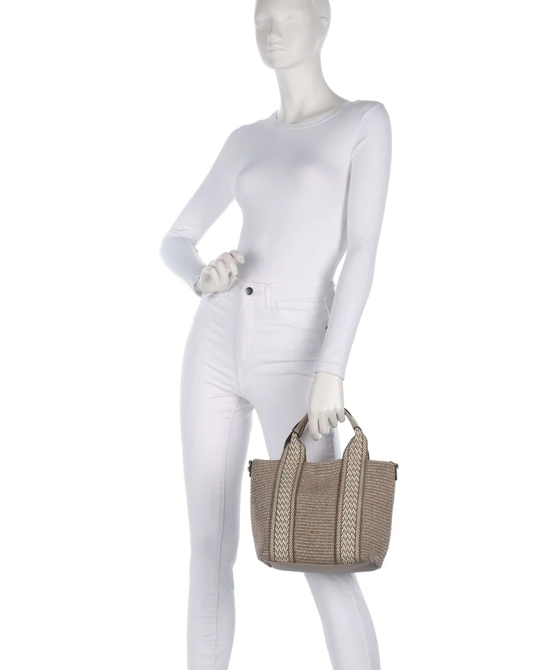 Abro Raffia Kaia Handtasche siena