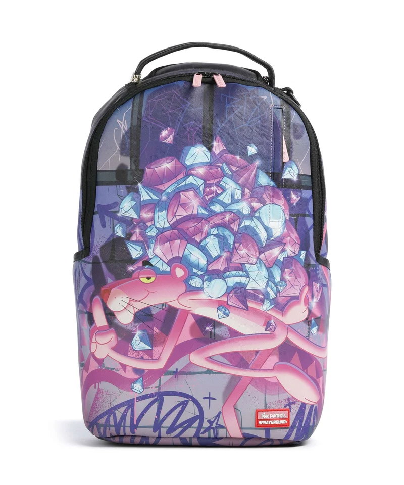 Sprayground Pink Panther Diamond Heist Rucksack multicolour