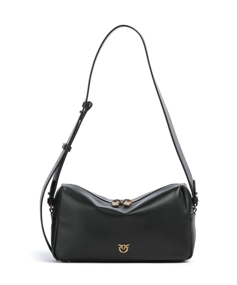 Pinko Schultertasche nero/antique gold