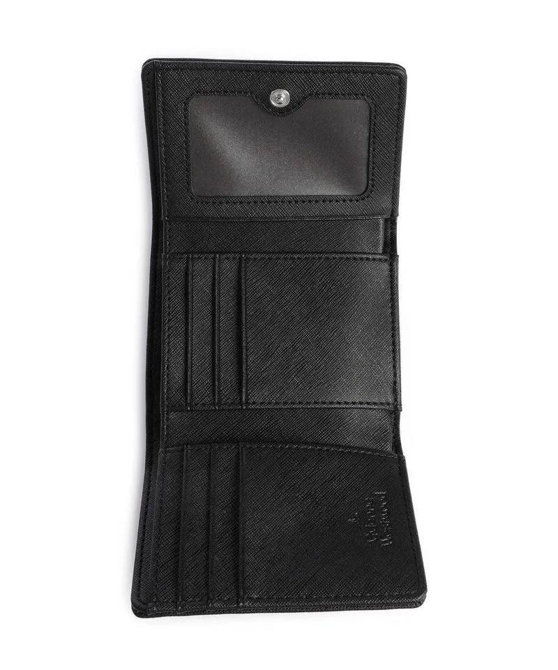 Vivienne Westwood Frame Saffiano Plain Small Geldbörse black