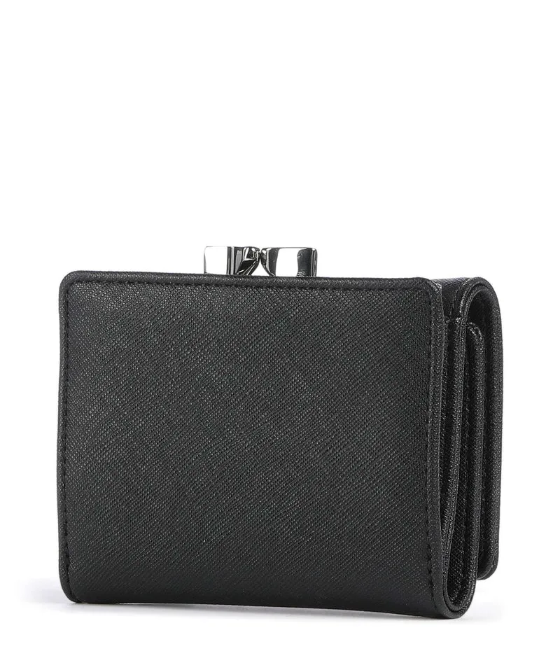 Vivienne Westwood Frame Saffiano Plain Small Geldbörse black