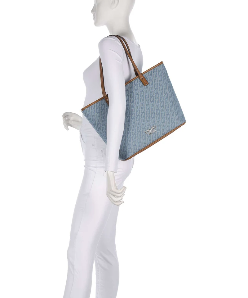 Liu Jo Evrim M Shopper dusty blue