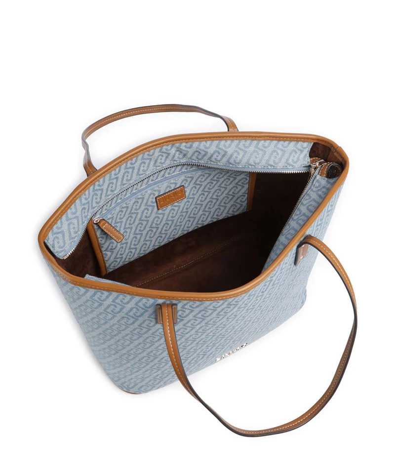 Liu Jo Evrim M Shopper dusty blue