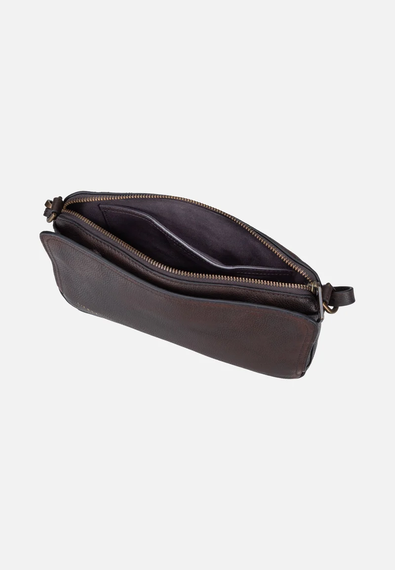 Clarice II Crosbody M Vintage Pebble Deep Soil - Crossbody Bag