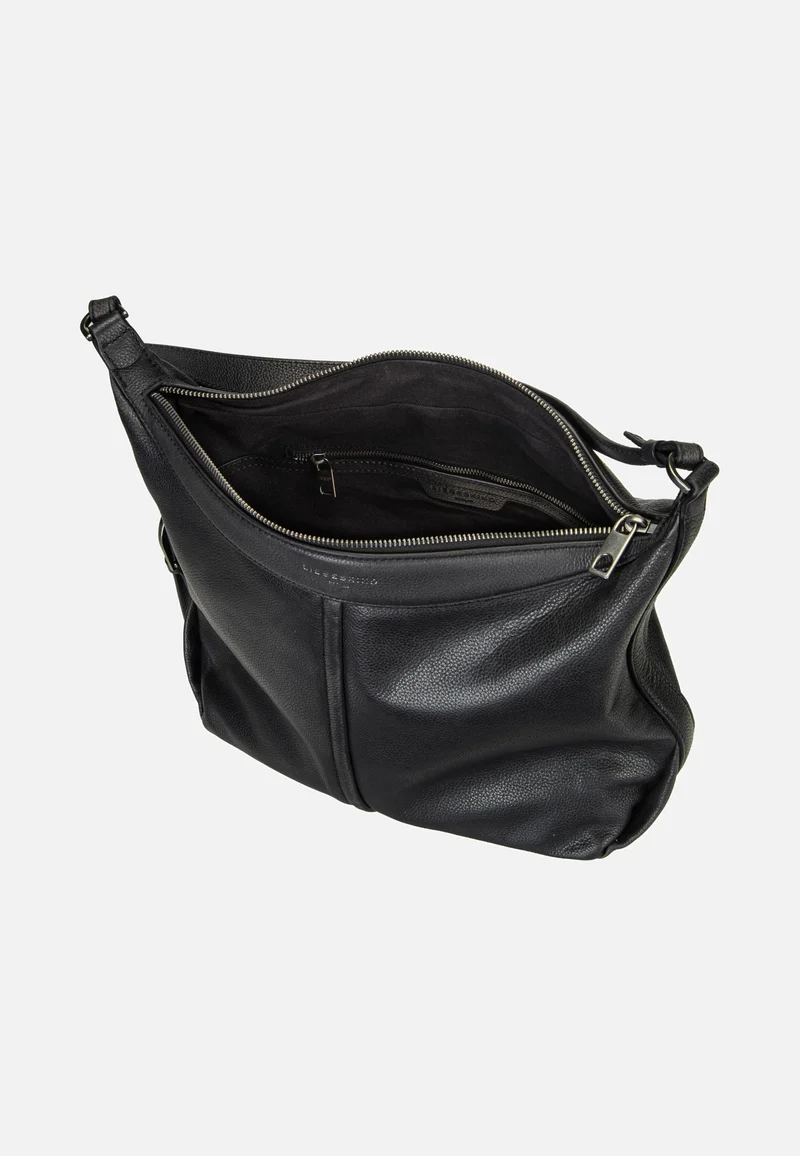 Paris II Hobo M Vintage Pebble Black - Hobo Bag